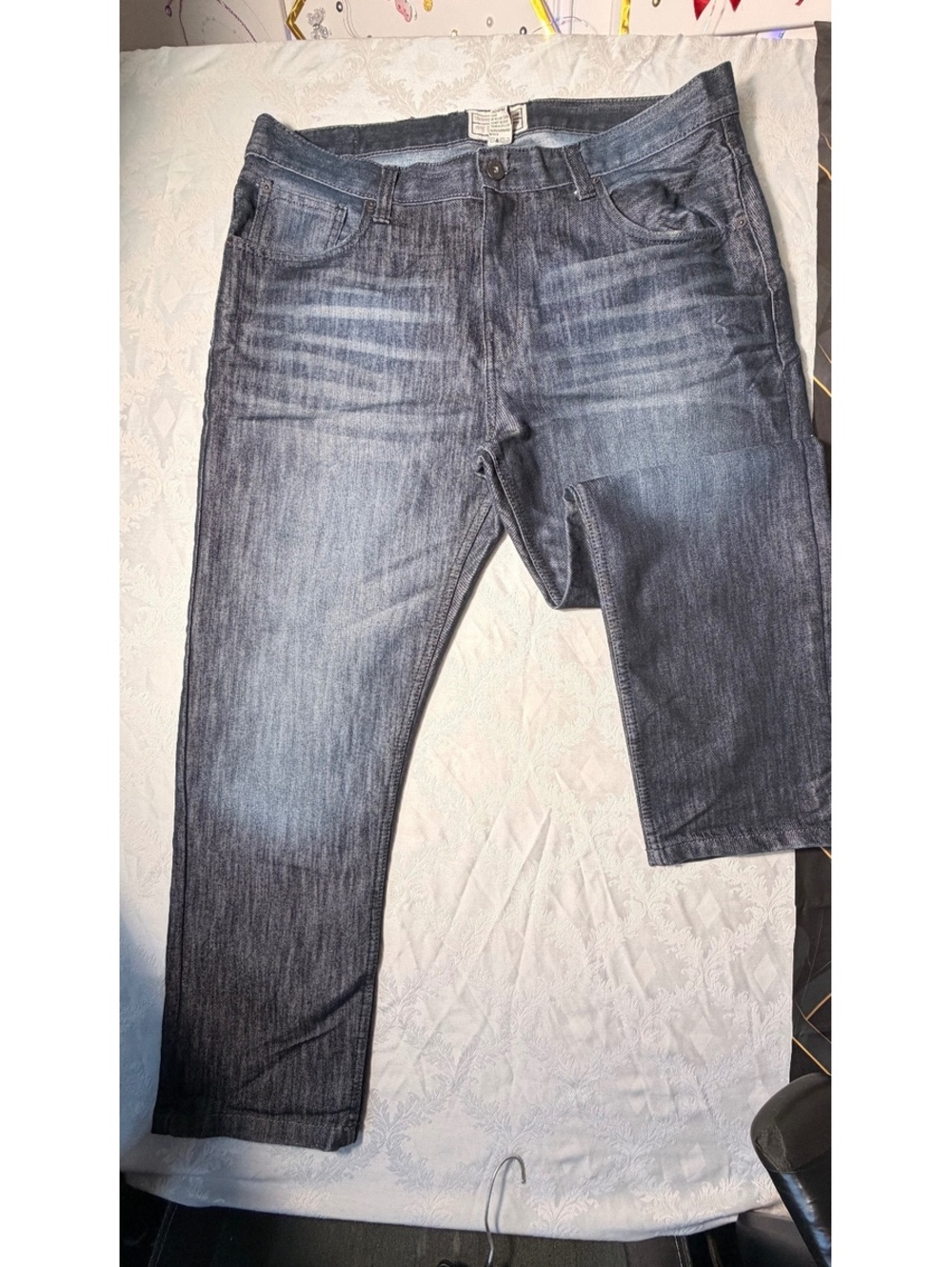 Claiborne Alexander Julian Men's Blue Denim Jeans Size 38x30